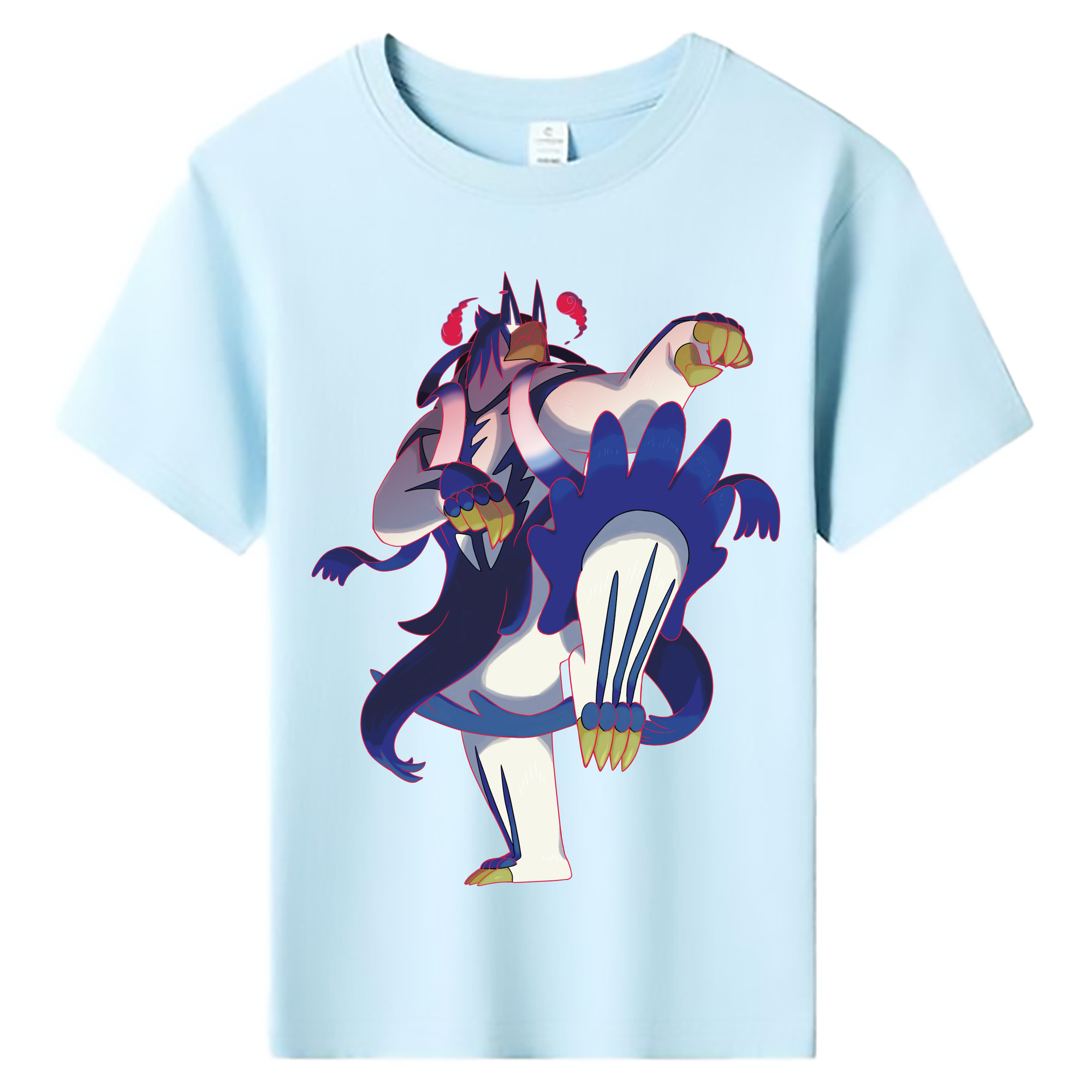 （画像用） ポケットモンスター Pokémon 綿100％キッズTシャツ（フロントプリント）